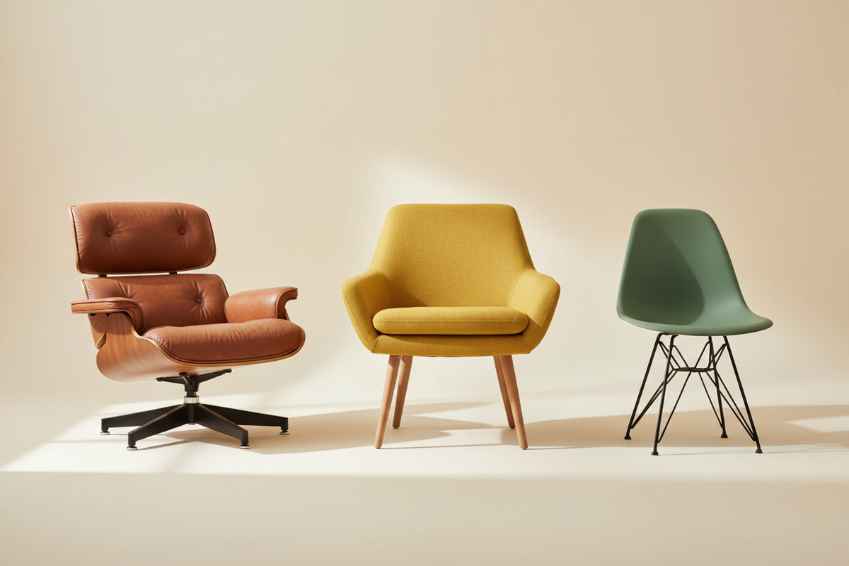 The Best Mid-Century Modern Chairs for Every Room