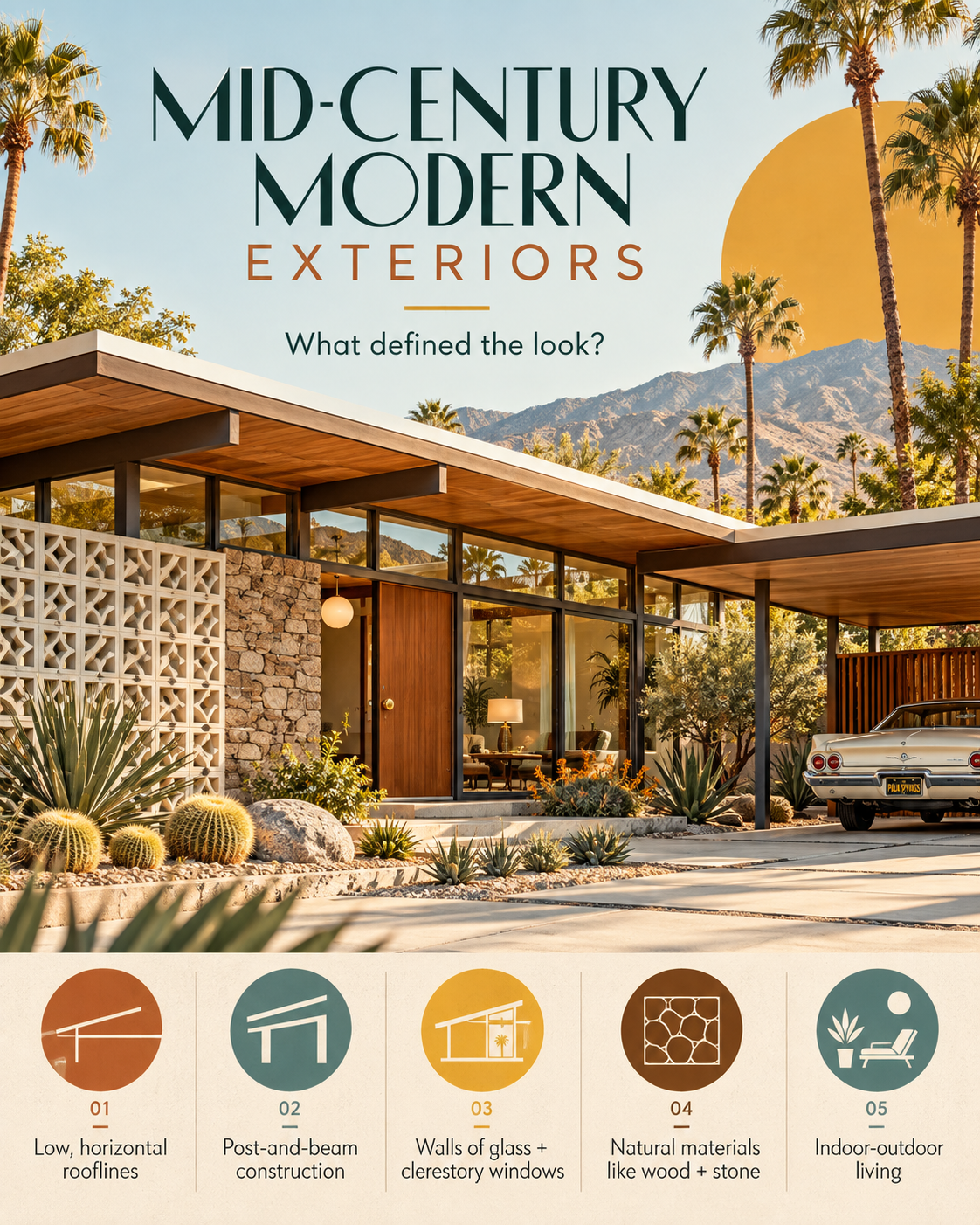 Mid-Century Modern Exteriors — What Defined the Look?