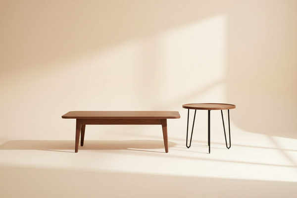 Coffee Tables vs Side Tables: Choosing the Right MCM Accent Table