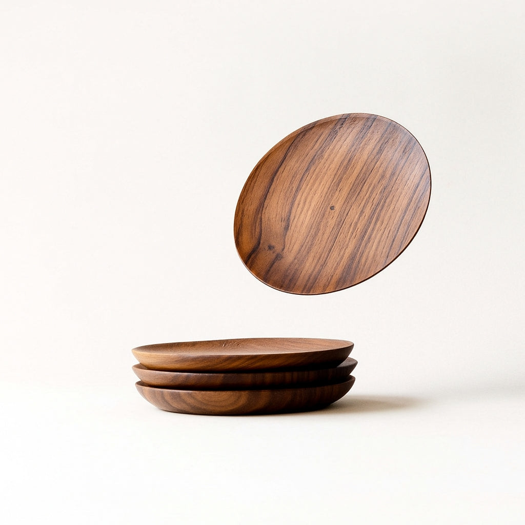 Sundial Teak Coasters