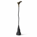 Calla Lily Iron Candlestick