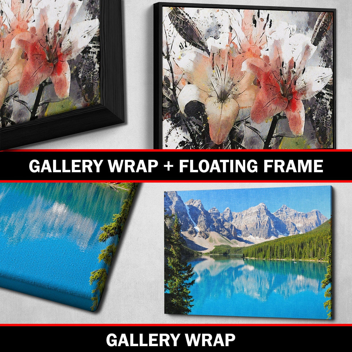 Orbit Arches Canvas Art