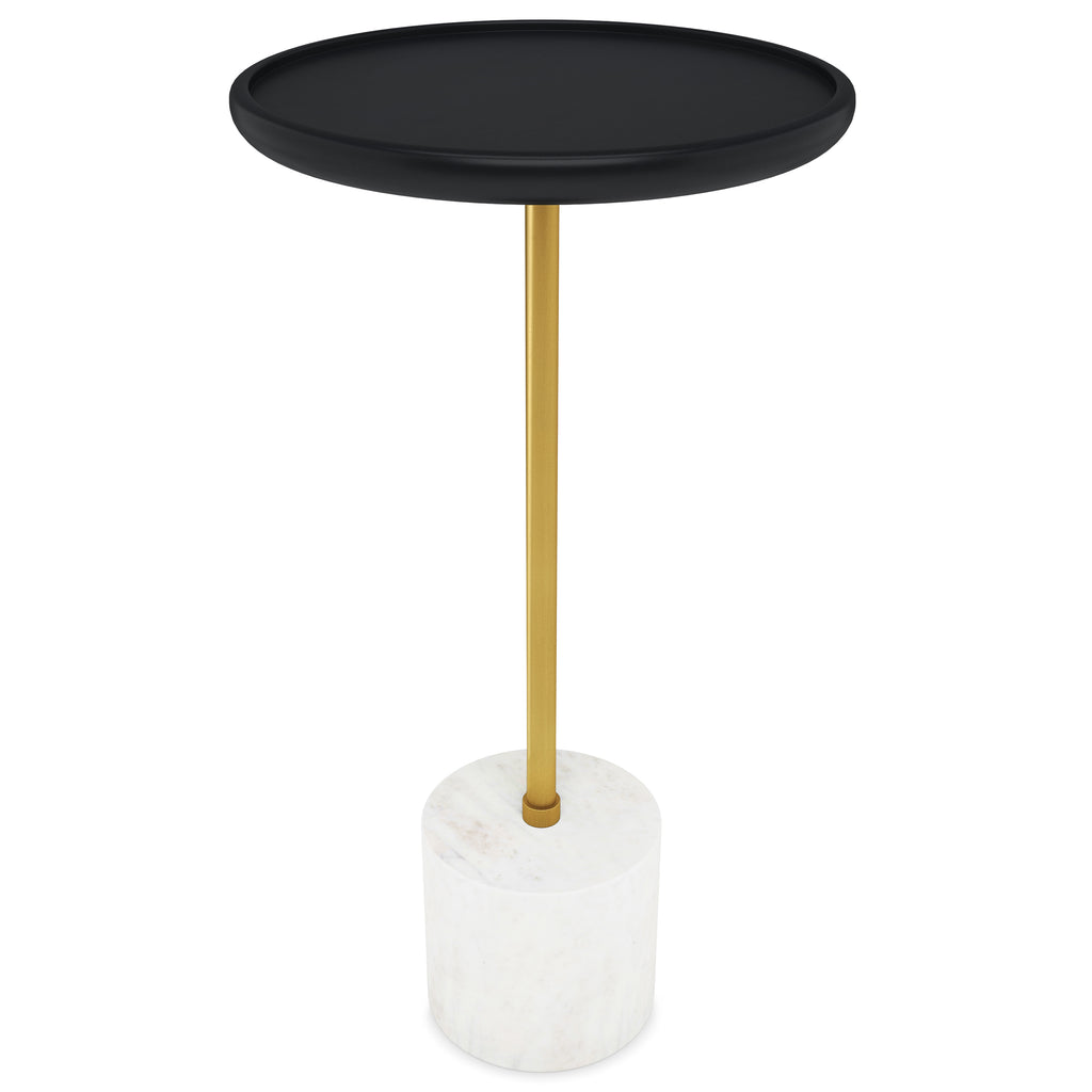 Turner Marble-Base Drink Table