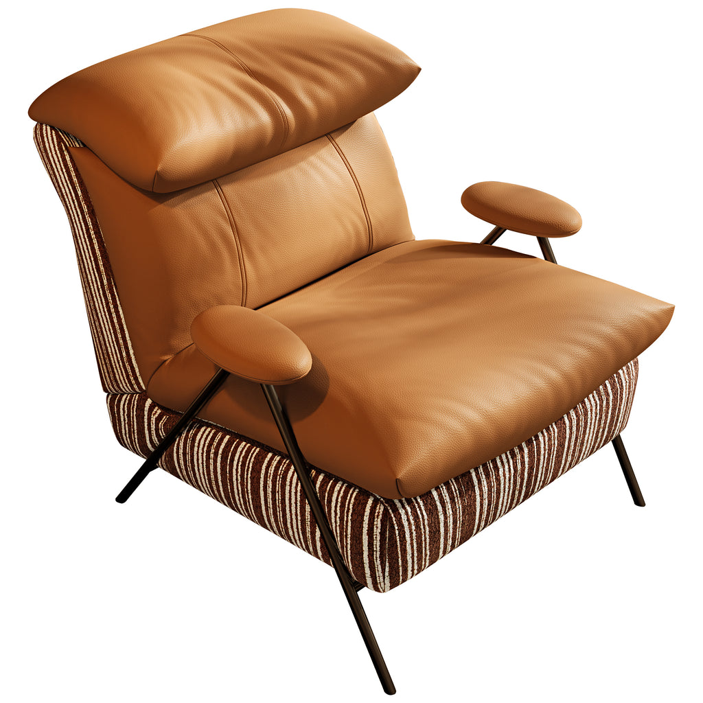 Ember Chenille Lounge Chair