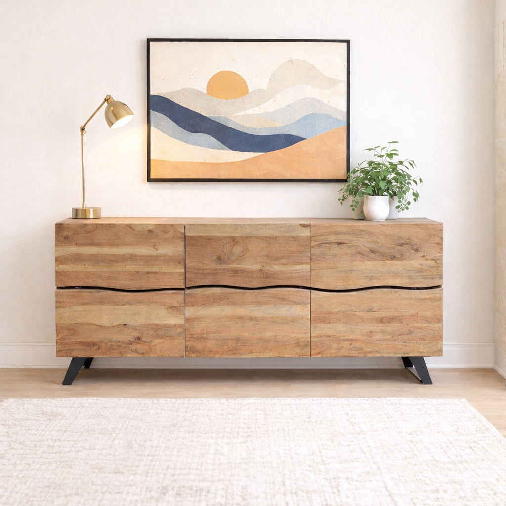 Acacia Live-Edge Sideboard