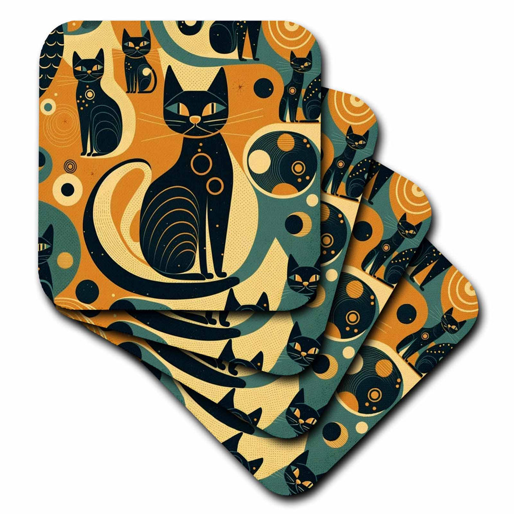 Atomic Cat Coasters