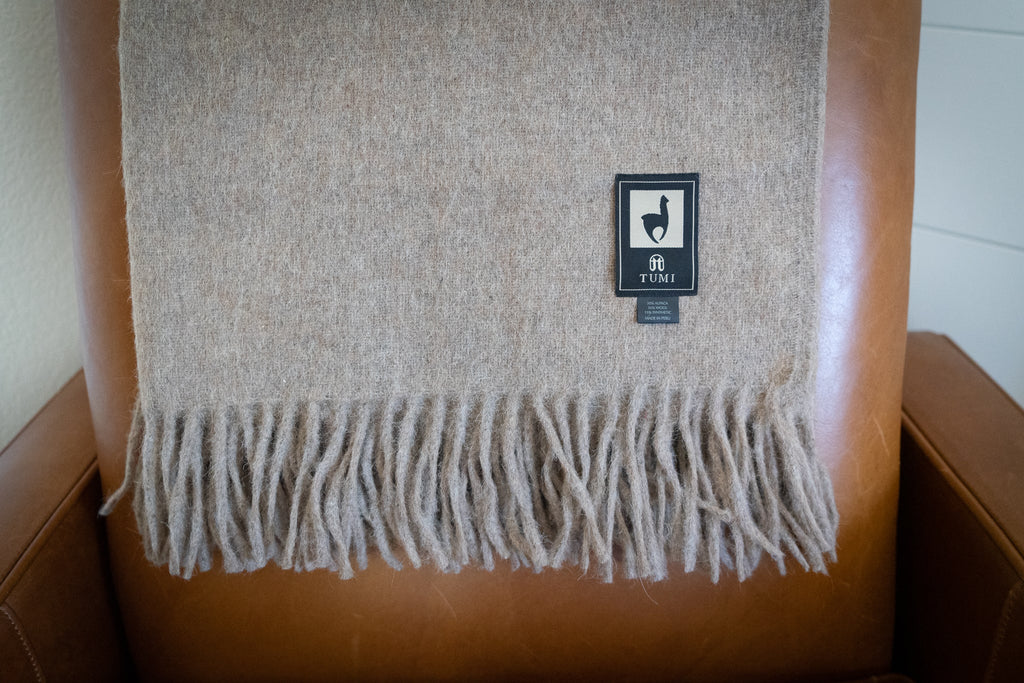 Alpaca Throw