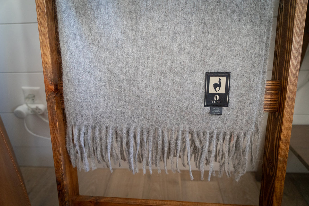 Alpaca Throw
