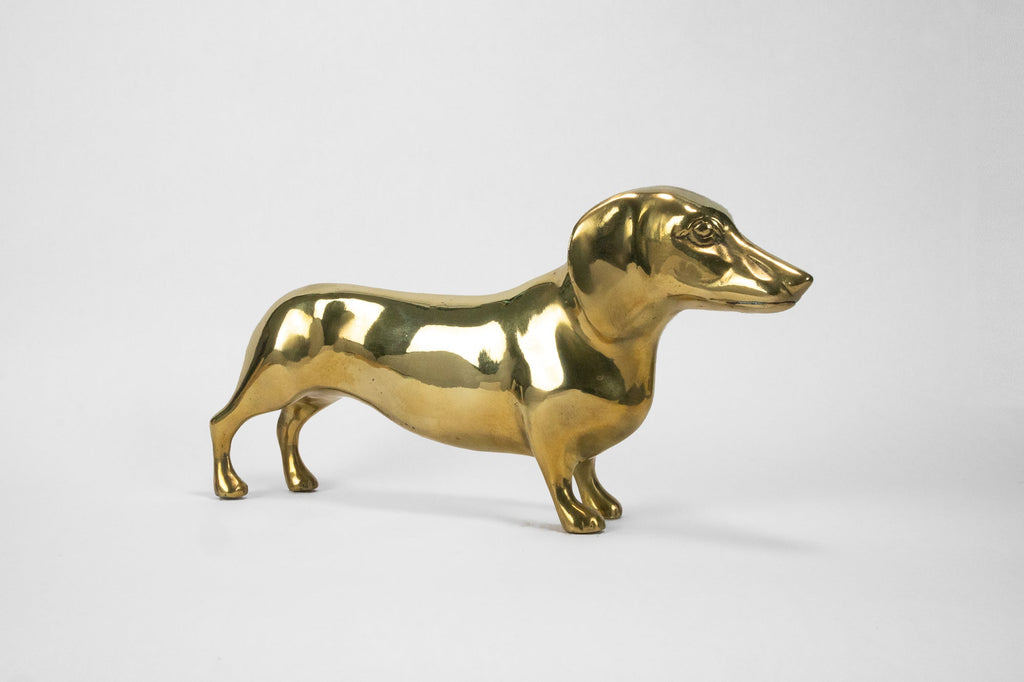Miss Frankie | Brass Dachshund Sculpture