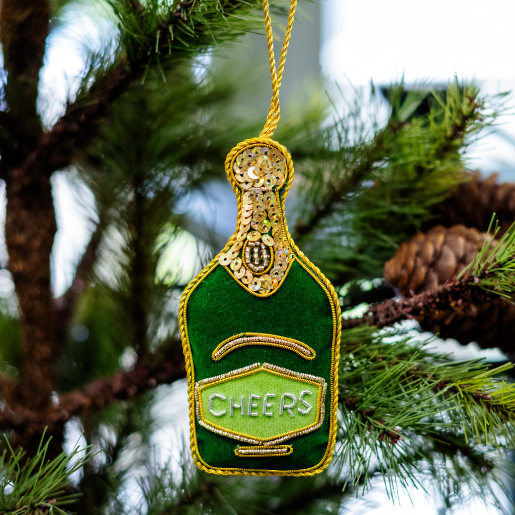 Cheers Champagne Ornament