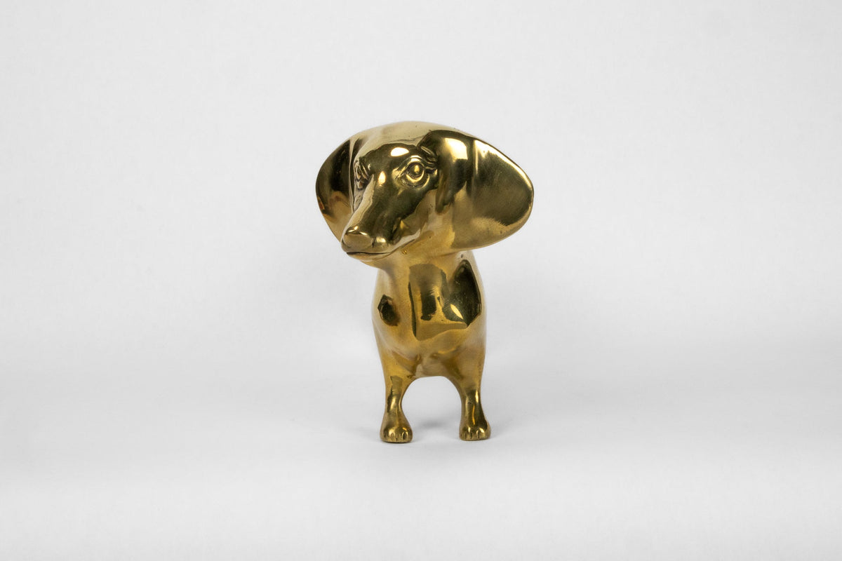 Miss Frankie | Brass Dachshund Sculpture