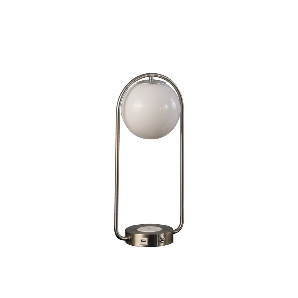 Halo Table Lamp (USB Charging Port)