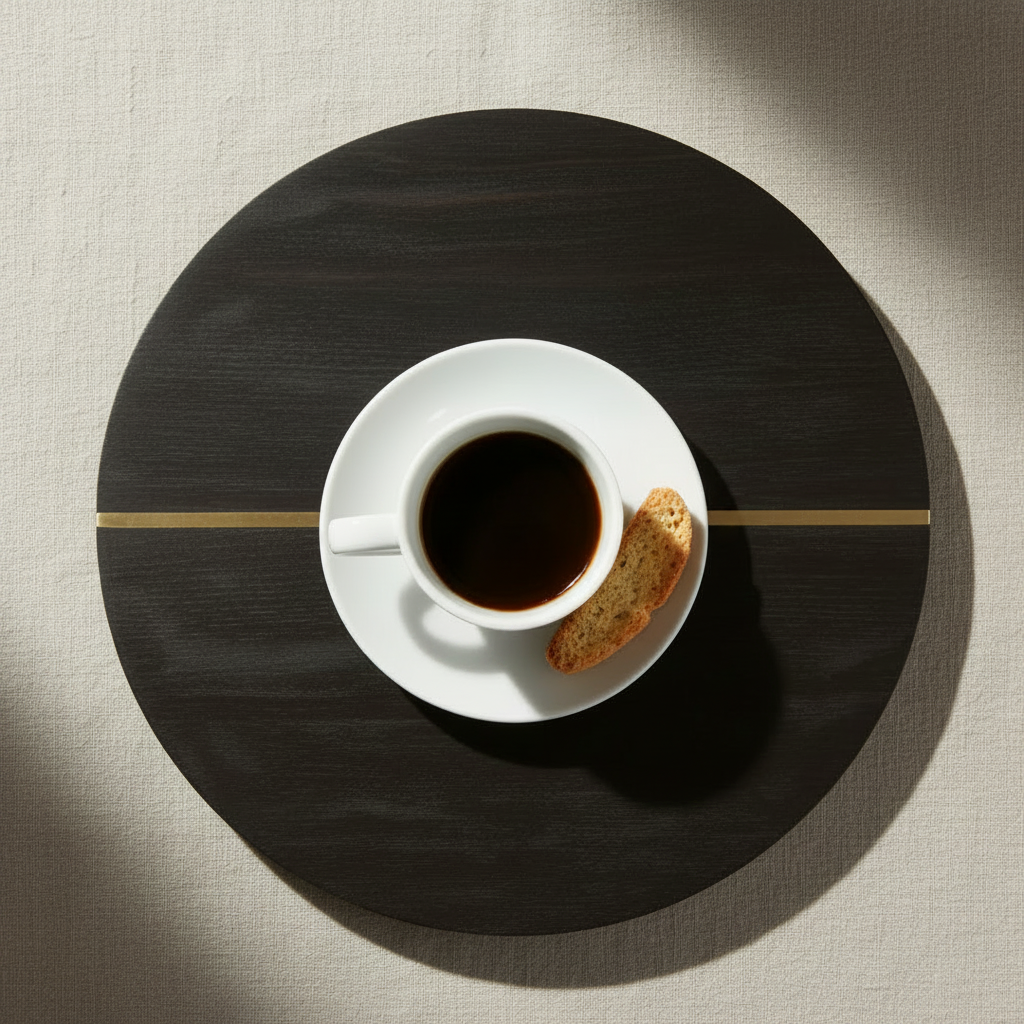 Brass Orbit Tray Top Down Brighter
