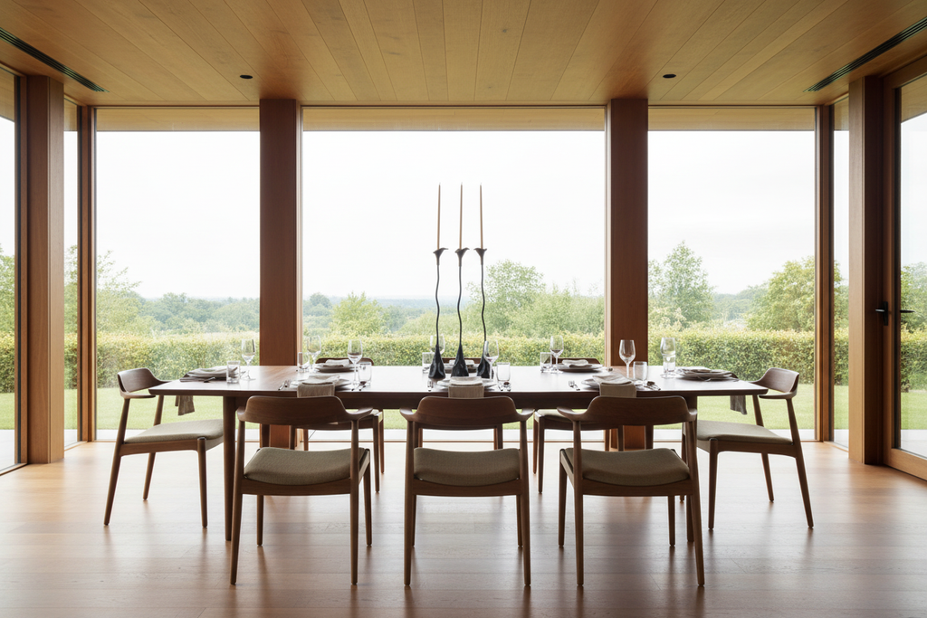 Calla Lily Trio Grand MCM Dining Room