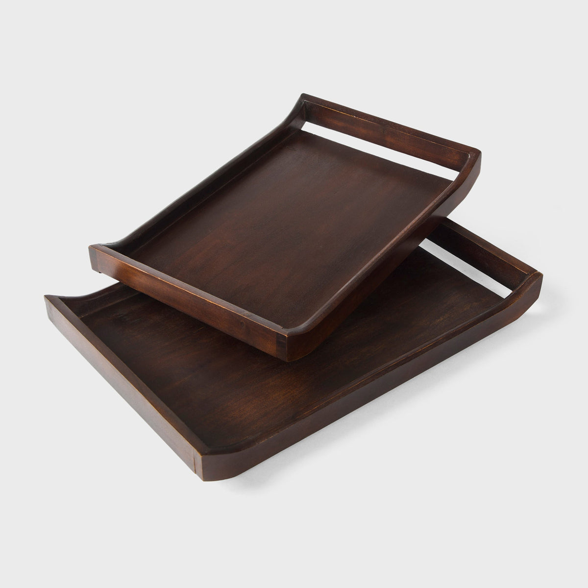 Acacia Tray Set