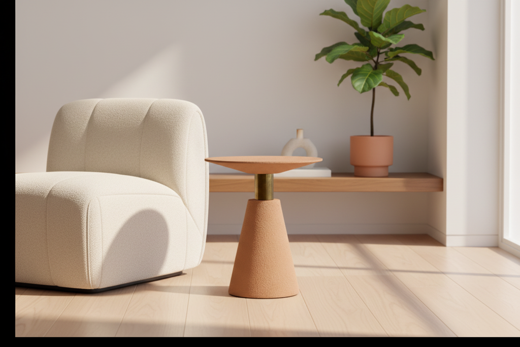 Maggie Mod MCM side table lifestyle image