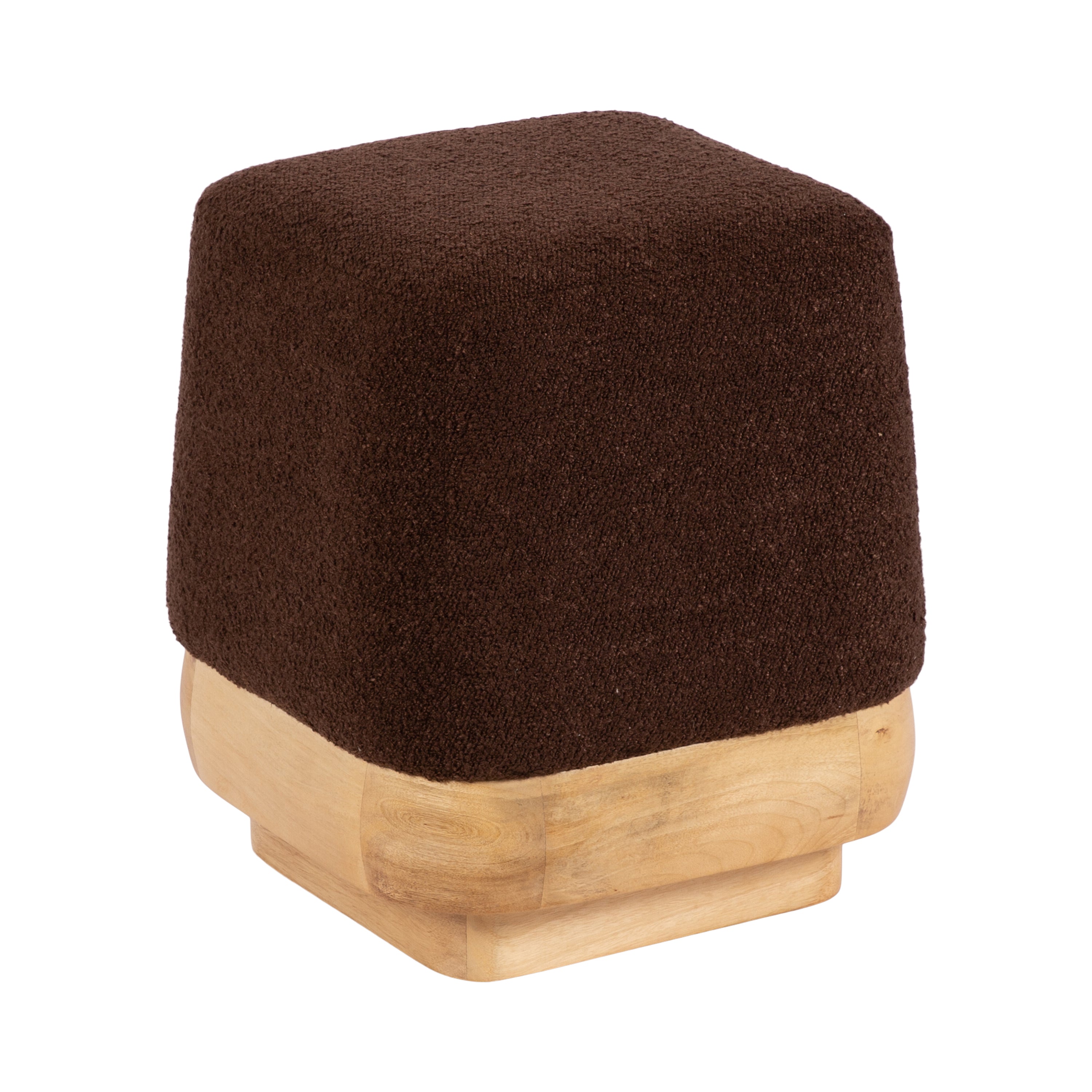 Tova Bouclé Ottoman