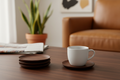 Sundial Teak Coasters - Dark Teak Only