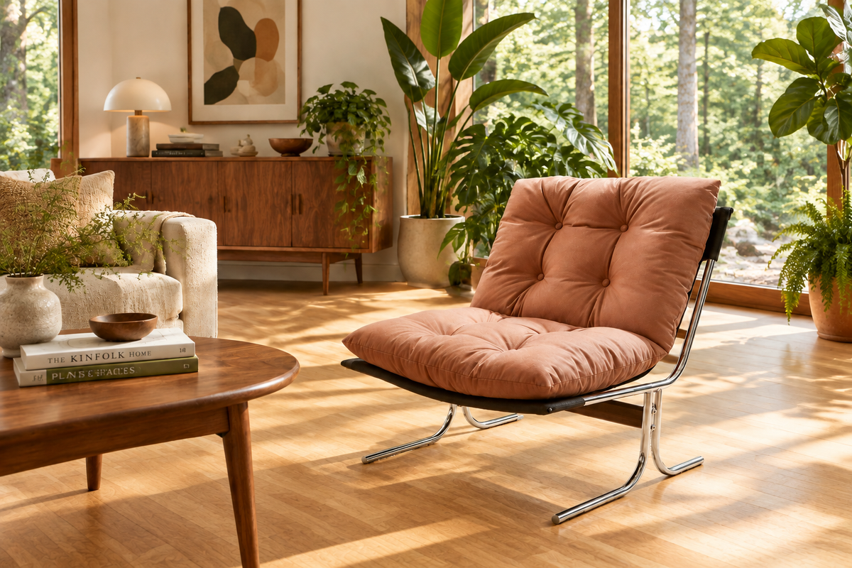Valencia Lounge Chair room without a rug