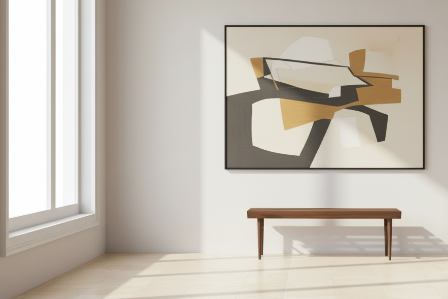 Zoomed-in view of Coda Slatted Coffee Table as a bench